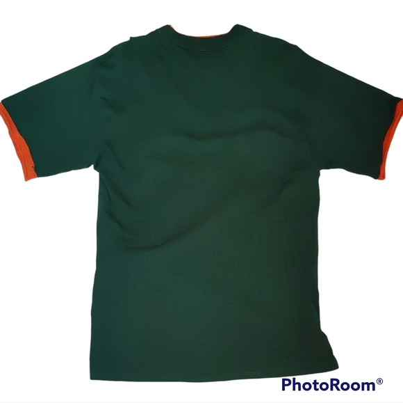 Vintage Team Edition Miami Hurricanes tshirt 90's Football Canes M - Picture 2 of 2